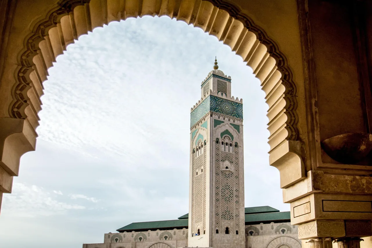 Hassan II Mosque in Casablanca, Morocco